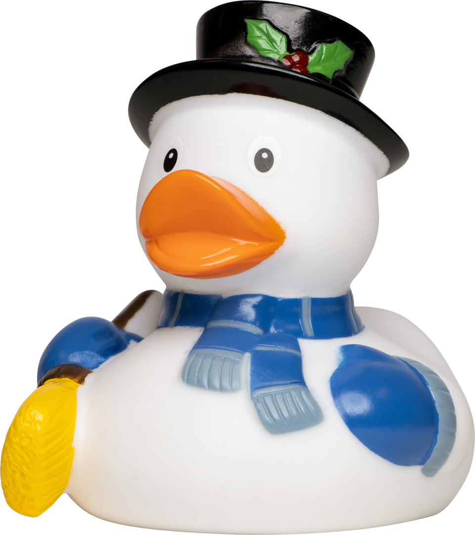 Quietsche-Ente Schneemann – Detailansicht 4