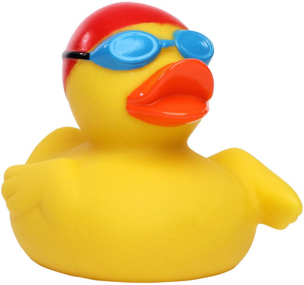 Quietsche-Ente Schwimmer – Mehrfarbig