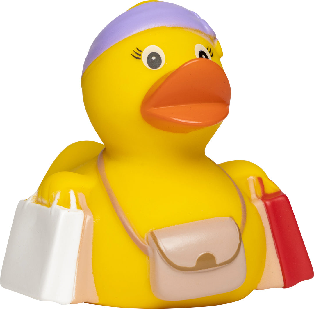 Quietsche-Ente Shopping – Mehrfarbig