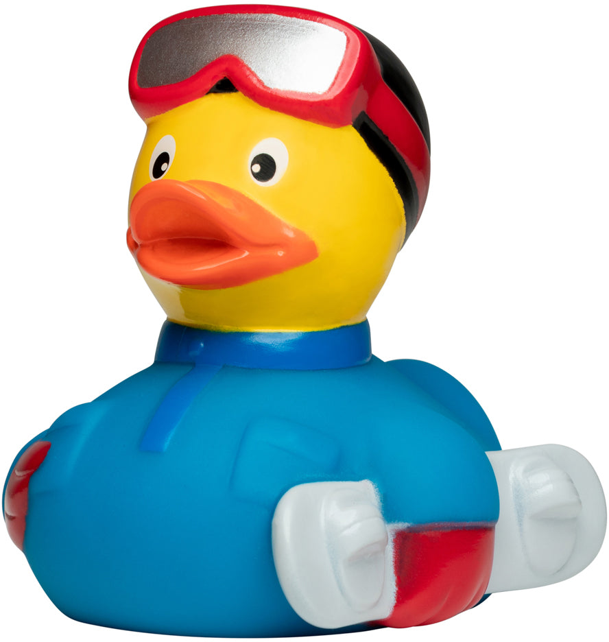 Quietsche-Ente Snowboarder – Detailansicht 3
