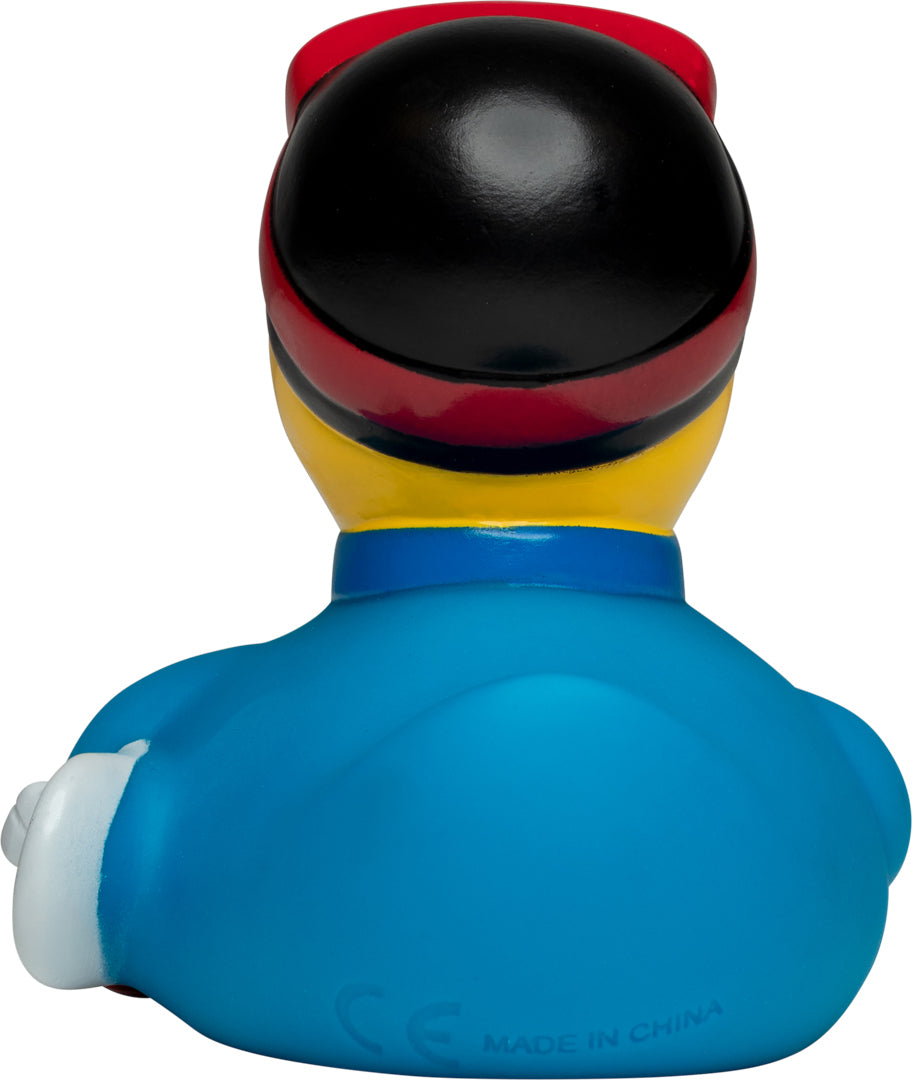 Quietsche-Ente Snowboarder – Detailansicht 4