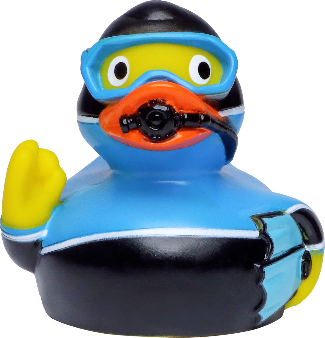 Quietsche-Ente Taucher – Detailansicht 3