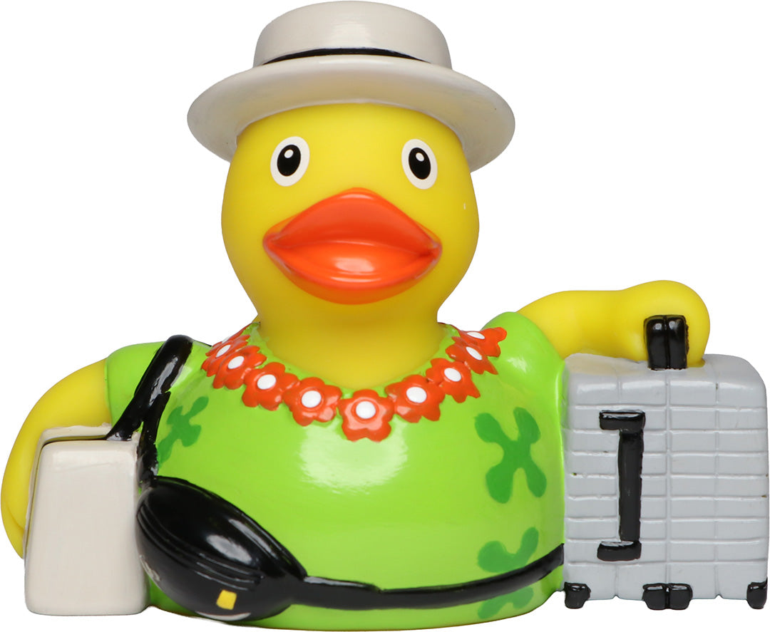 Quietsche-Ente Urlaub – Grün