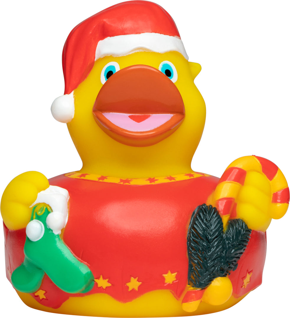 Quietsche-Ente Weihnachten – Detailansicht 2