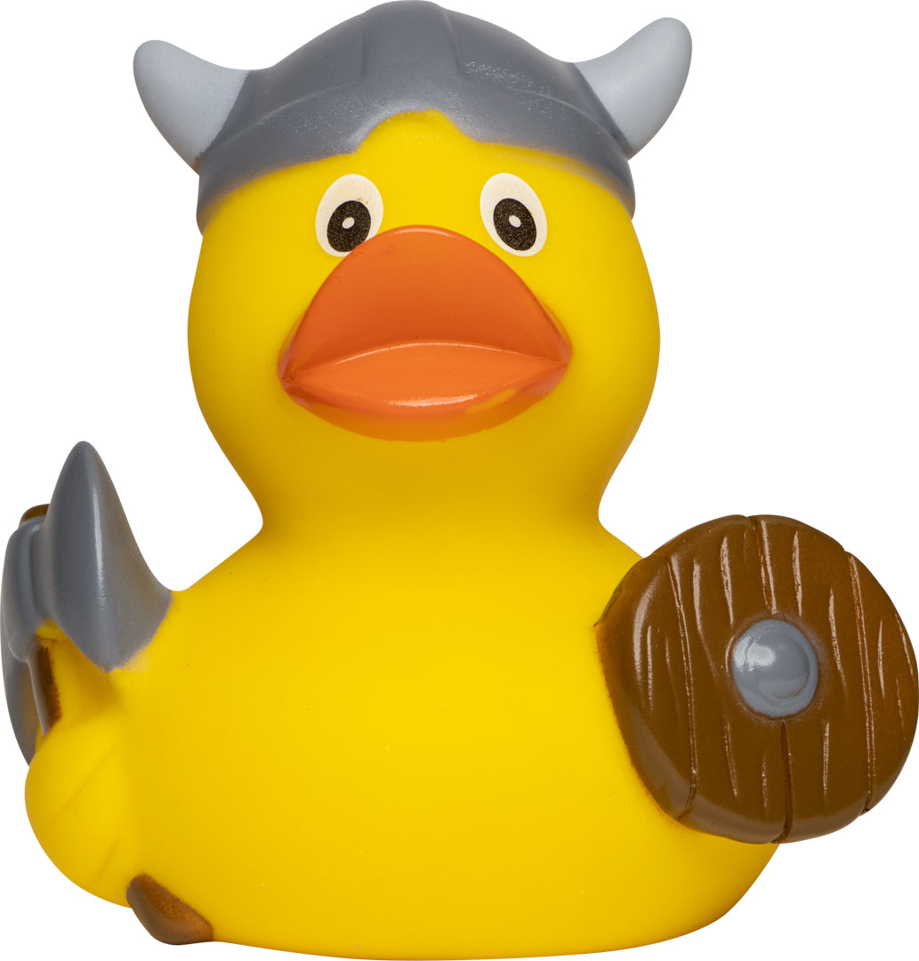 Quietsche-Ente Wikinger – Detailansicht 2