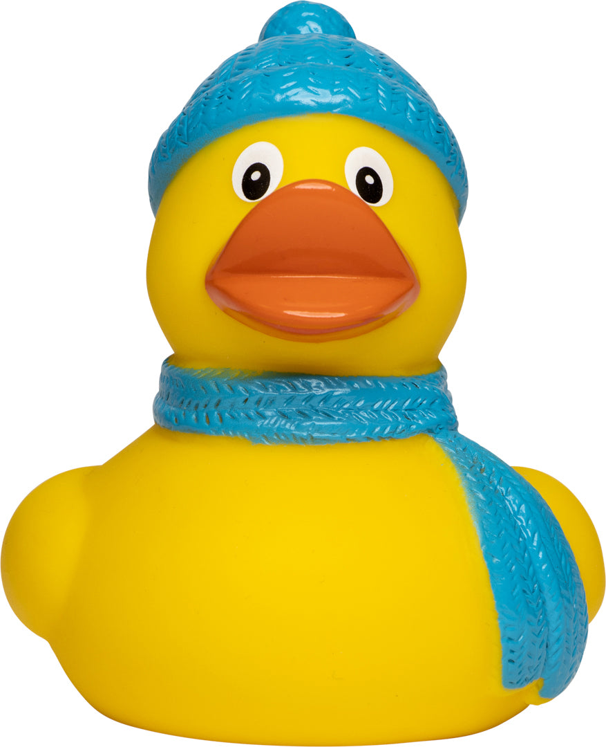 Quietsche-Ente Winter – Detailansicht 2