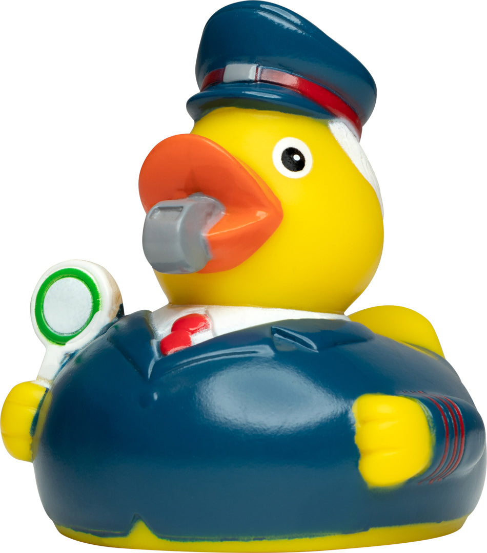 Quietsche-Ente Zugbegleiter – Detailansicht 5