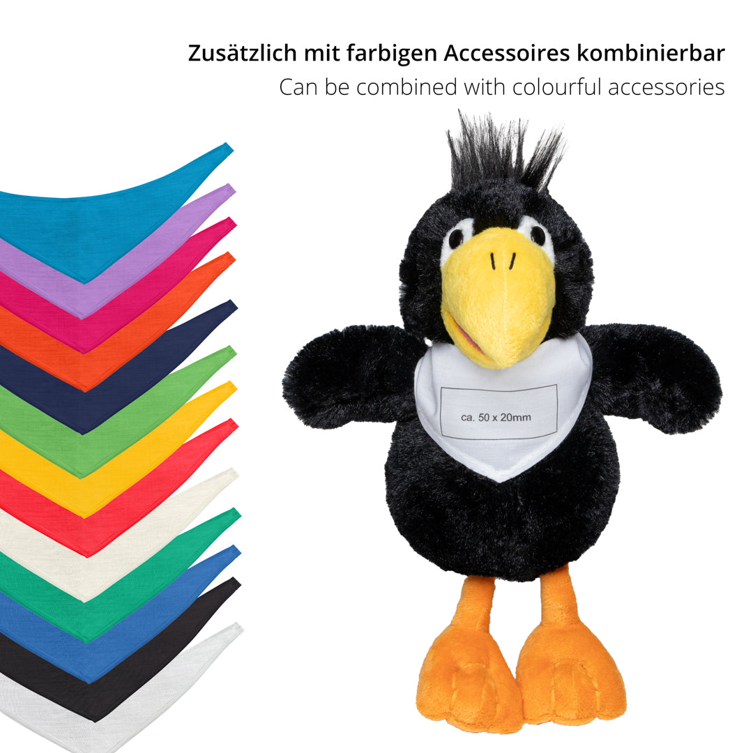 Plüschtier Rabe Karl – Detailansicht 6