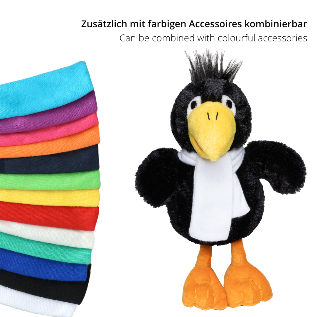Plüschtier Rabe Karl – Detailansicht 4