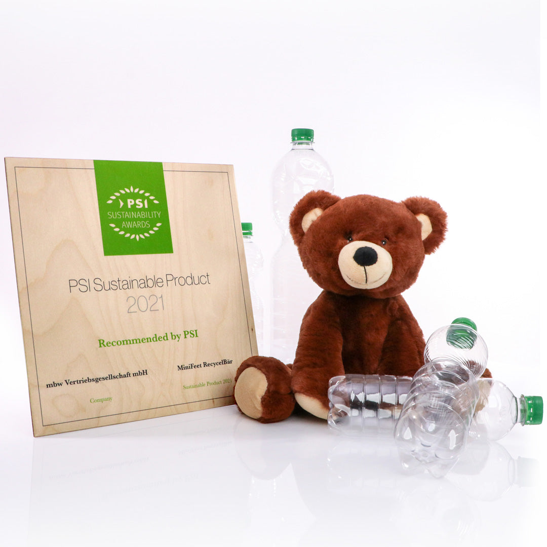 Plüschtier RecycelBär® – Detailansicht 3