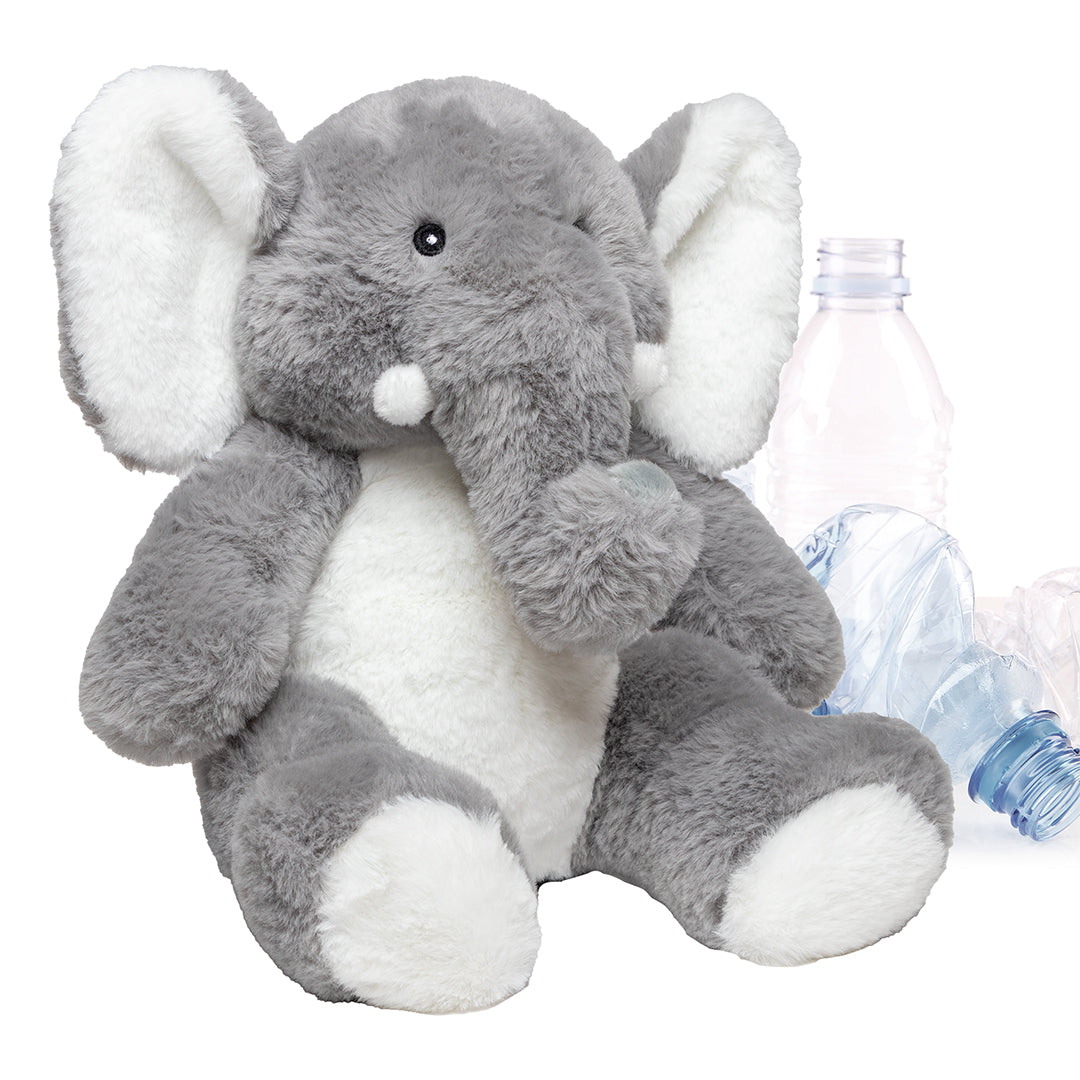 Plüschtier RecycelElefant – Grau – M