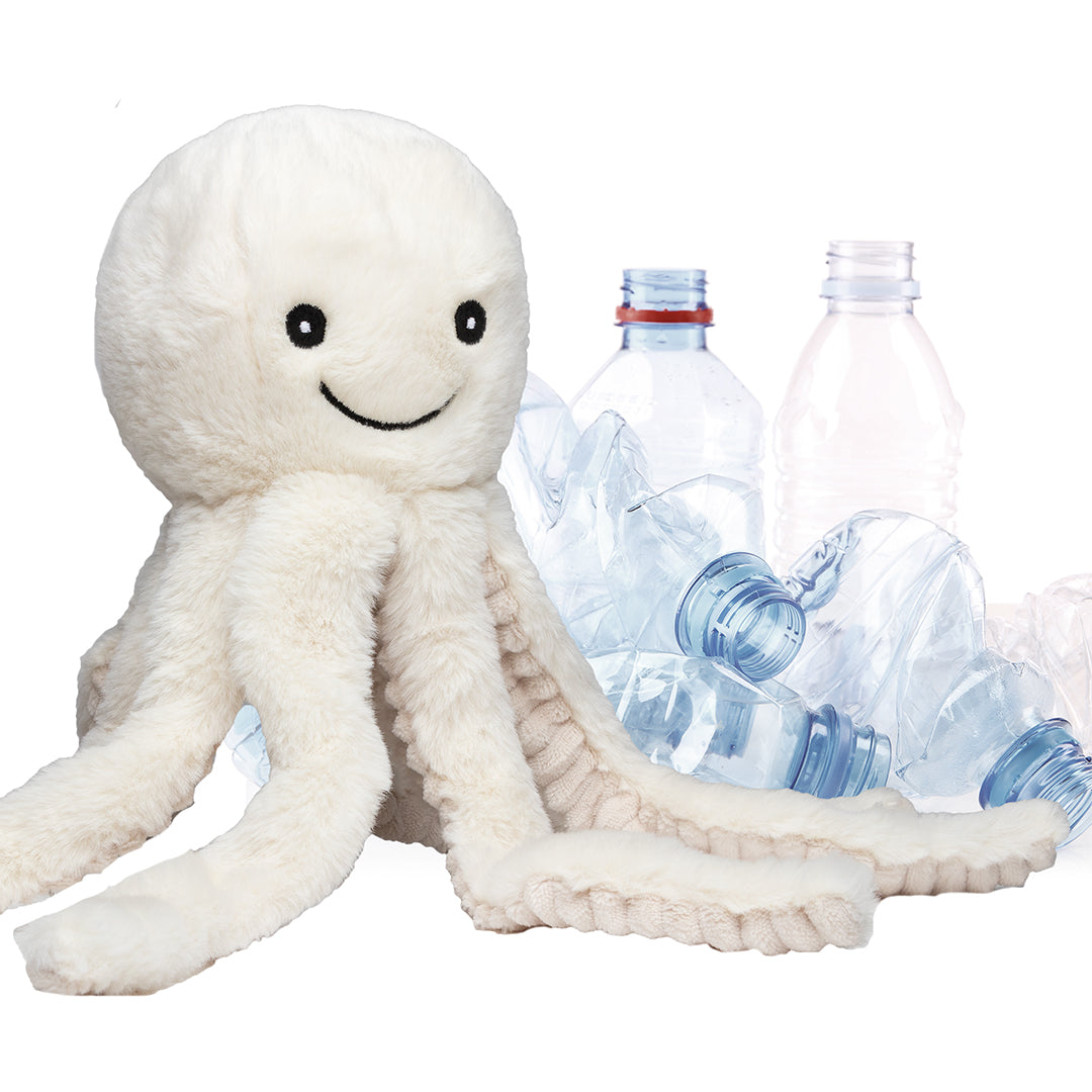 Plüschtier RecycelOktopus – Creme