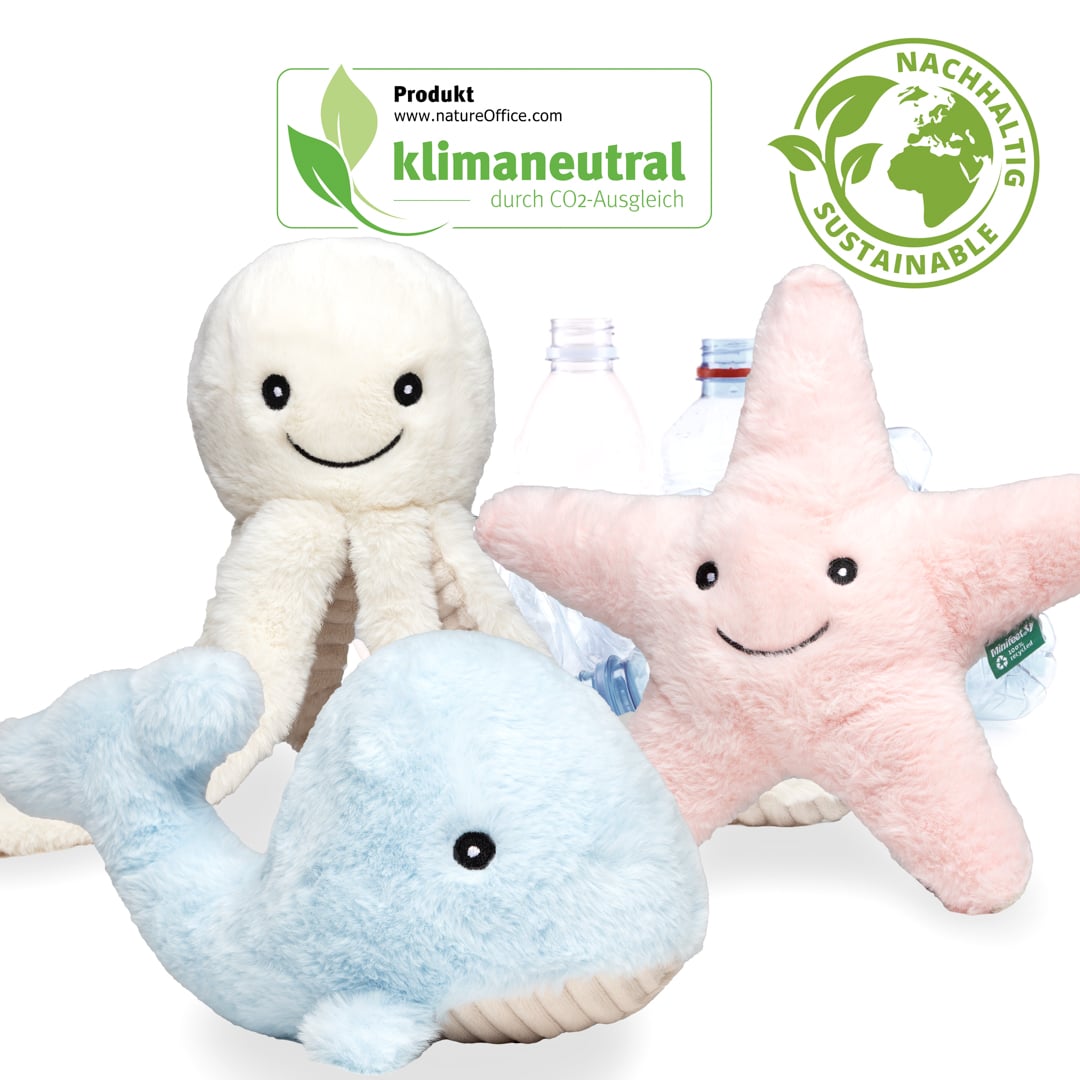 Plüschtier RecycelOktopus – Detailansicht 26