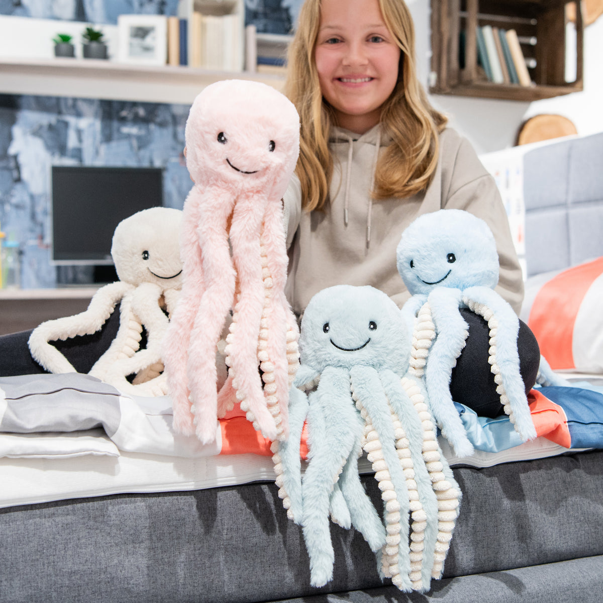Plüschtier RecycelOktopus – Detailansicht 25