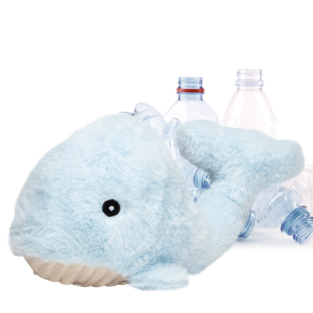 Plüschtier RecycelWal – Pastellblau