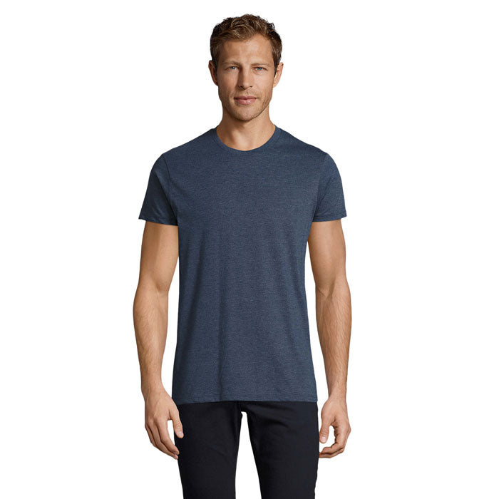 REGENT FIT HERREN 150g – Heather Denim – Größe L