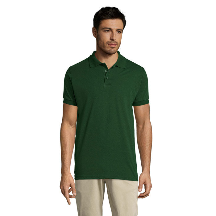 PRIME MEN PRIME HERREN POLO 200g – Bottle Green – Größe 3XL
