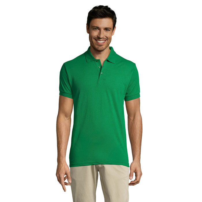 PRIME MEN PRIME HERREN POLO 200g – Kelly Green – Größe 3XL