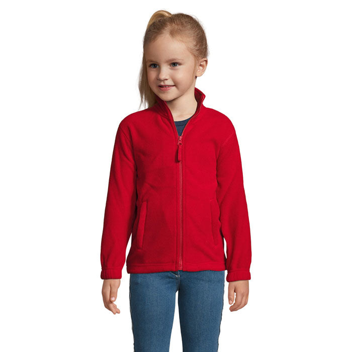 NORTH KIDS NORTH KINDER FL JACKE 300g – Red – Größe 3XL