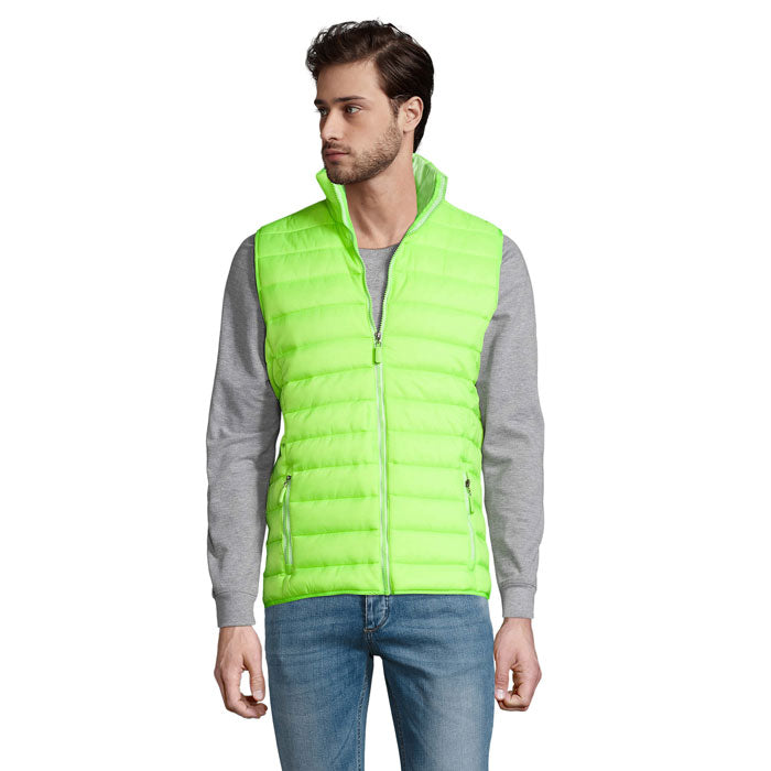 WAVE MEN Bodywarmer – Neon Lime – Größe L