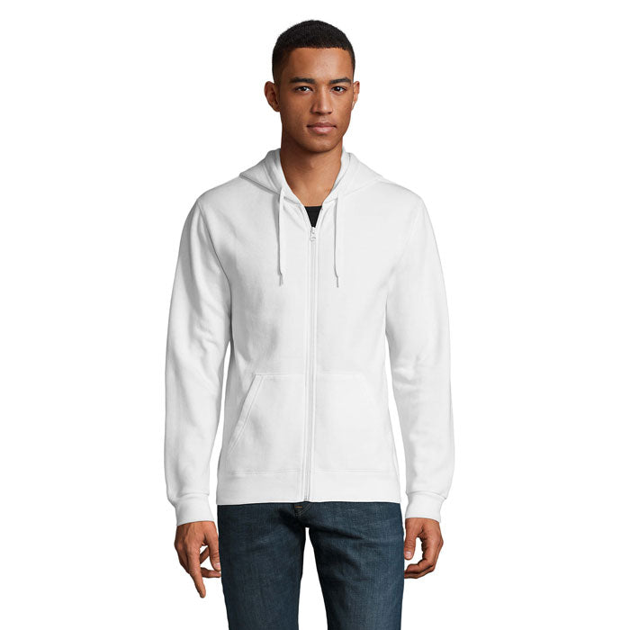 STONE UNI HOODIE 260g – White – Größe 3XL