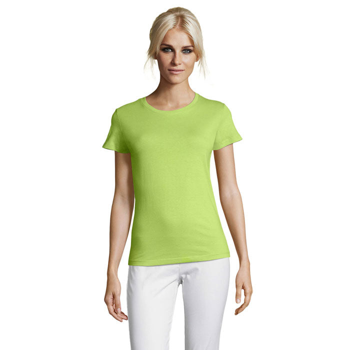 REGENT WOMEN REGENT DAMENT-SHIRT 150g – Apple Green – Größe L