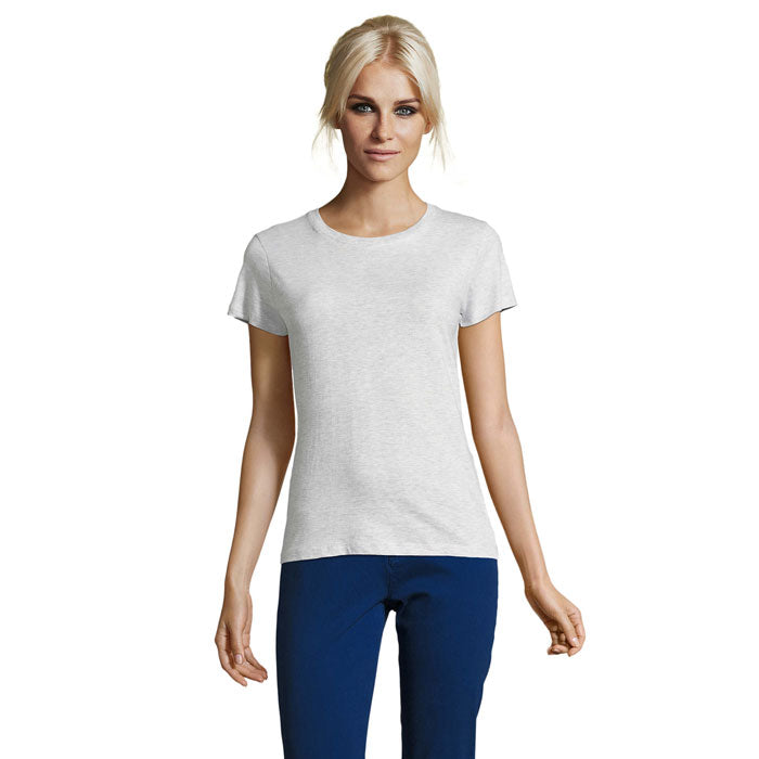 REGENT WOMEN REGENT DAMENT-SHIRT 150g – Ash – Größe L