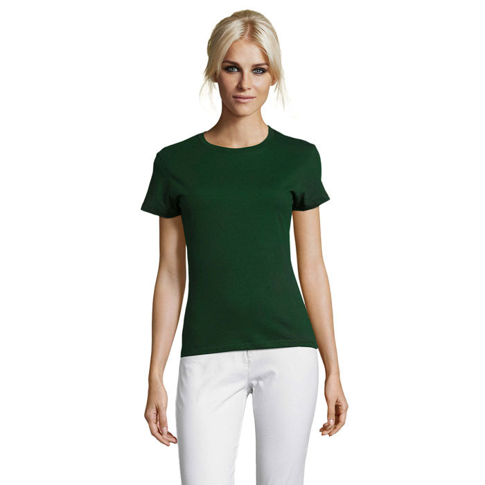 REGENT WOMEN REGENT DAMENT-SHIRT 150g – Bottle Green – Größe L