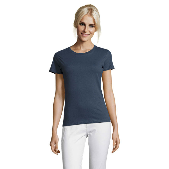 REGENT WOMEN REGENT DAMENT-SHIRT 150g – Denim – Größe L