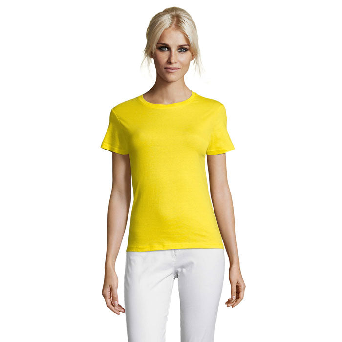 REGENT WOMEN REGENT DAMENT-SHIRT 150g – Lemon – Größe L
