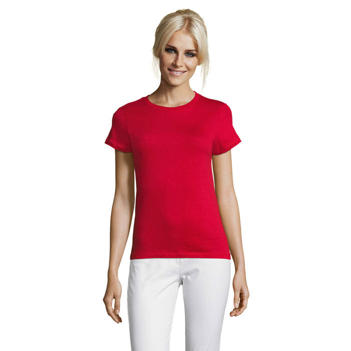 REGENT WOMEN REGENT DAMENT-SHIRT 150g – Red – Größe 3XL