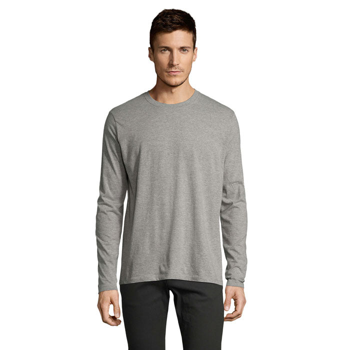 IMPERIAL LSL MEN T-Shirt190 – Graue Melange – Größe 3XL