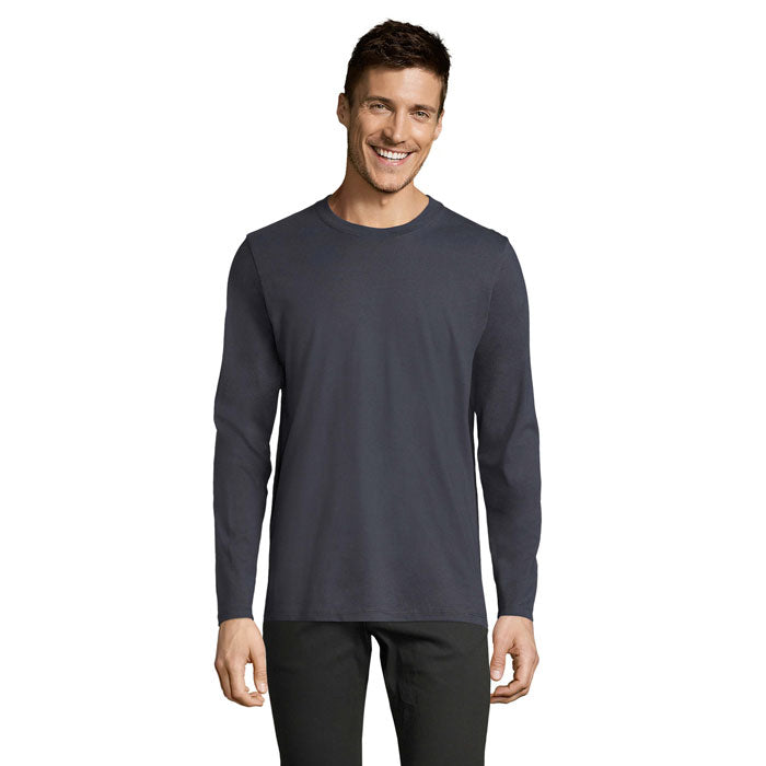 IMPERIAL LSL MEN T-Shirt190 – Mausgrau – Größe 3XL