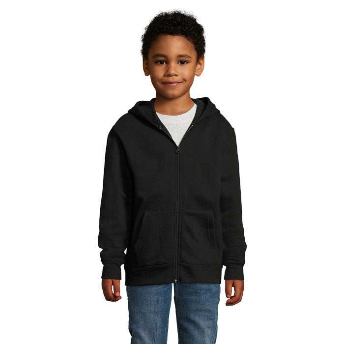 STONE KIDS STONE KINDER HOODIE 260g – Schwarz – Größe 3XL