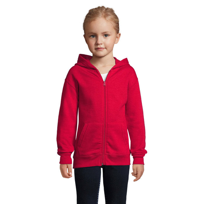 STONE KIDS STONE KINDER HOODIE 260g – Red – Größe 3XL