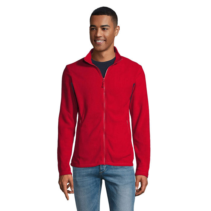 NORMAN MEN NORMAN HERREN FL JACKE 220g – Red – Größe 3XL