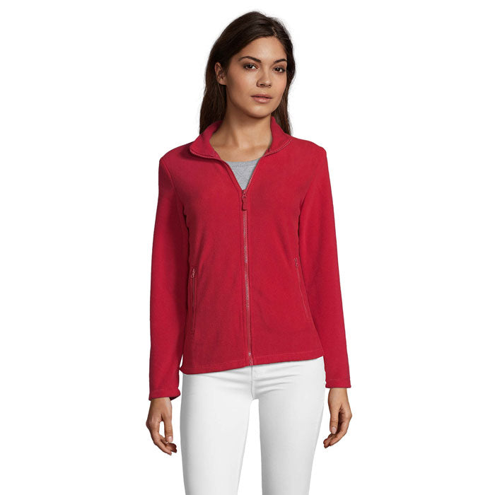 NORMAN WOMEN NORMAN DAMEN FLEECE 220 – Red – Größe 3XL