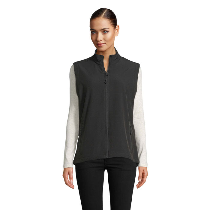 RACE BW WOMENSOFTSHELL – Schwarz – Größe L