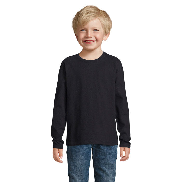 IMPERIAL LSL KIDS IMPERIAL LSL KINDER T-SHIRT – Deep Black – Größe L