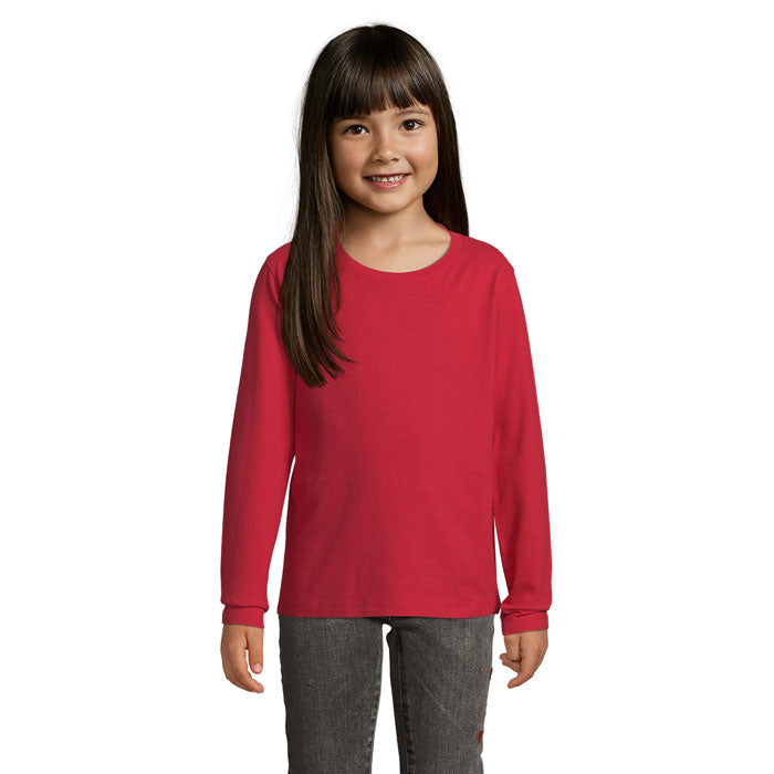 IMPERIAL LSL KIDS IMPERIAL LSL KINDER T-SHIRT – Red – Größe L