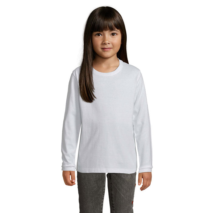 IMPERIAL LSL KIDS IMPERIAL LSL KINDER T-SHIRT – White – Größe L