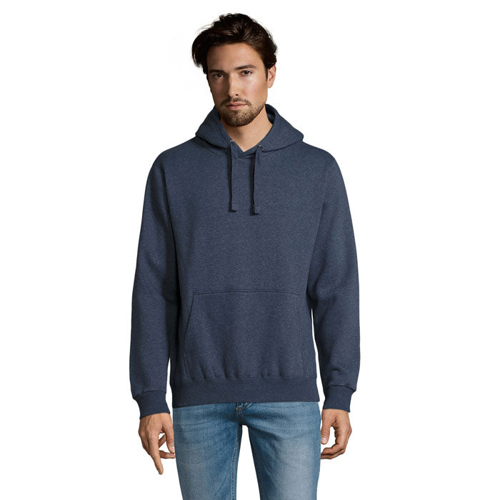 SPENCER MEN SPENCER Herren Sweater 280 – Heather Denim – Größe 3XL