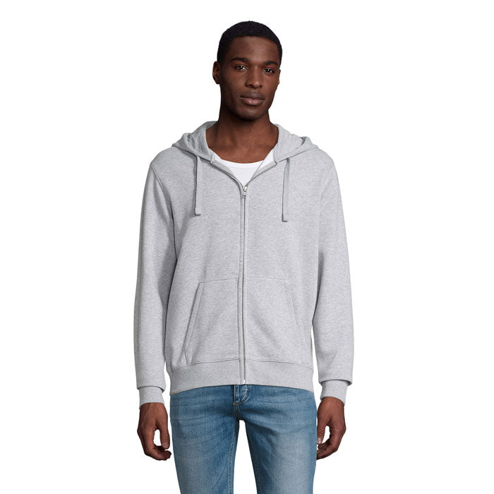 SPIKE MEN SPIKE HOOD HERREN 280gr – Grau-Melange 2 – Größe 3XL