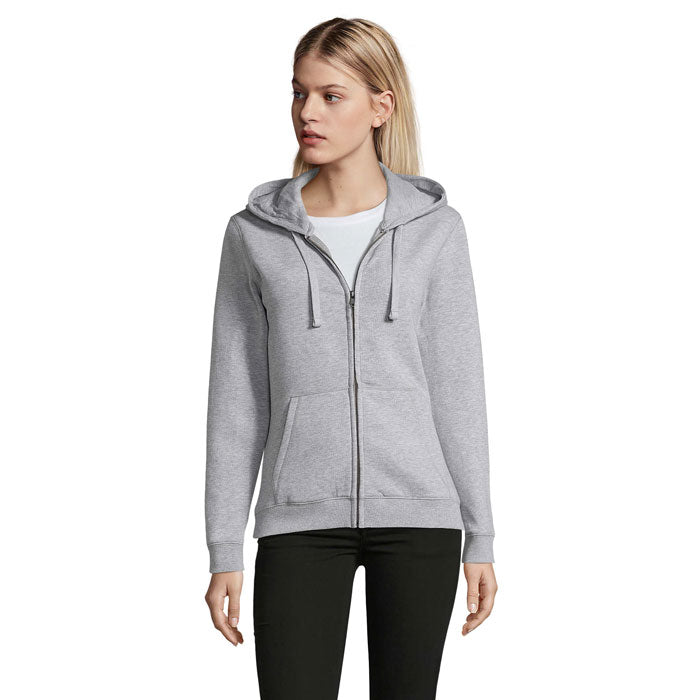 SPIKE WOMEN SPIKE HOOD DAMEN 280gr – Grau-Melange 2 – Größe L