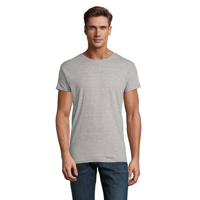 EPIC UNIT-SHIRT 140g – Graue Melange – Größe 3XL