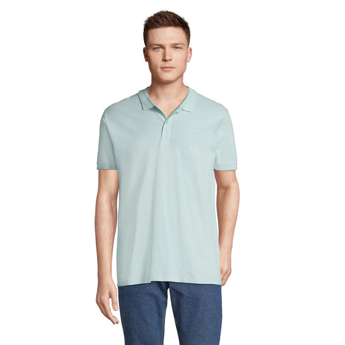 PLANET MEN Polo 170g – Arctic Blue – Größe 3XL