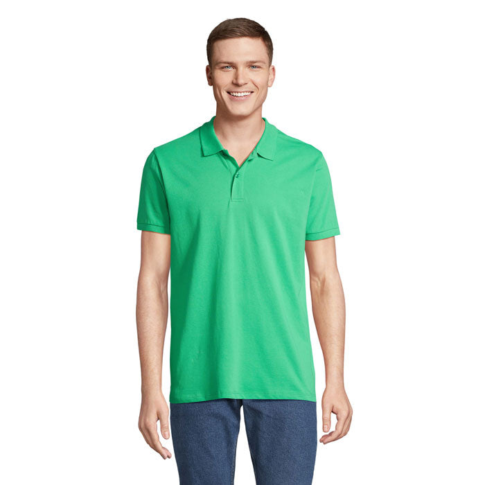PLANET MEN Polo 170g – Frühlingsgrün – Größe 3XL