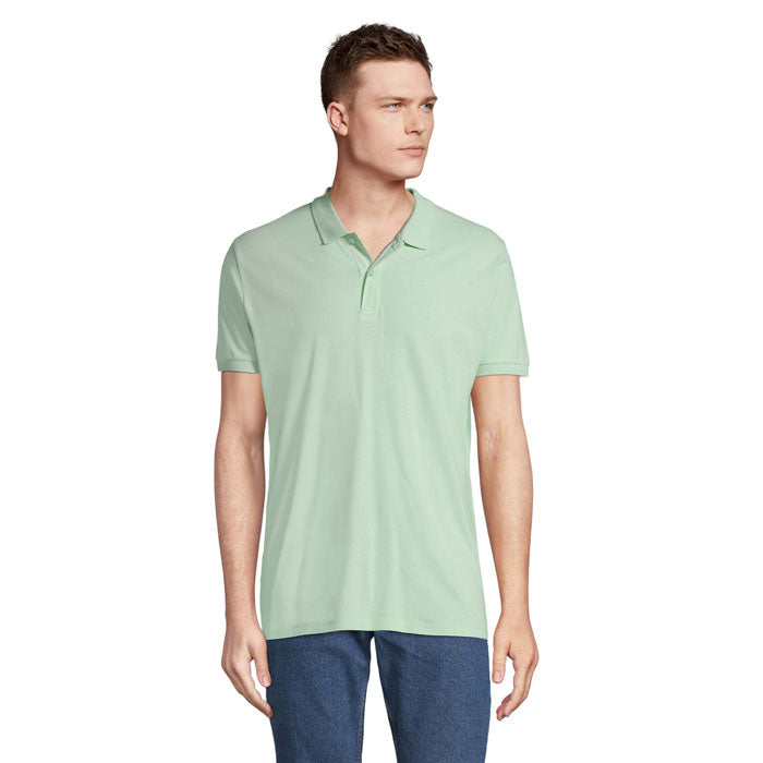PLANET MEN Polo 170g – Frozen Green – Größe 3XL