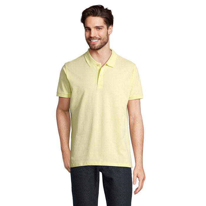 PLANET MEN Polo 170g – Hellgelb – Größe 3XL