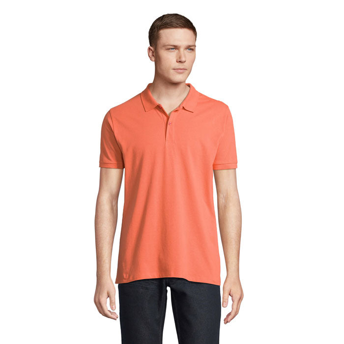 PLANET MEN Polo 170g – Pop Orange – Größe 3XL